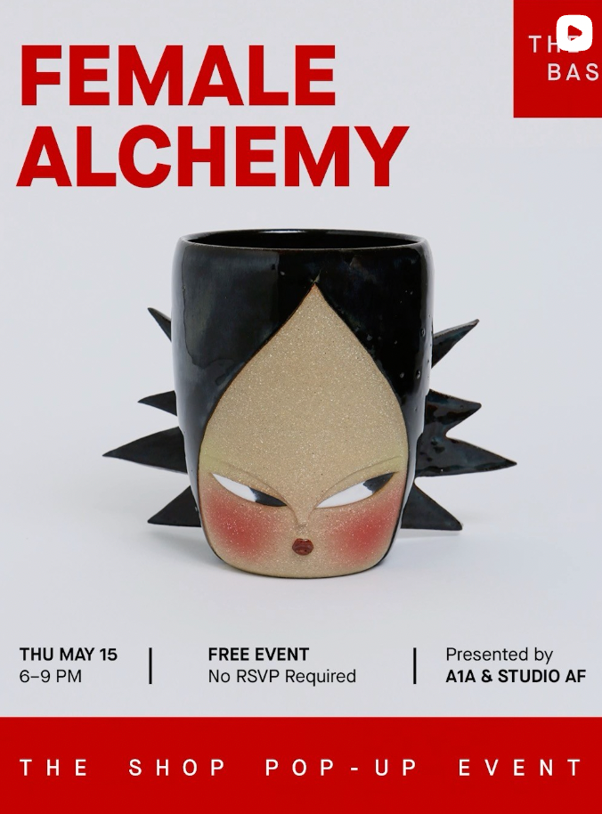female alchemy - pop up