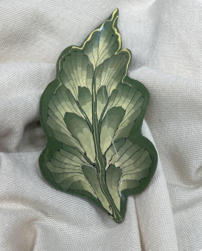 Small Leaf "Art Deco"