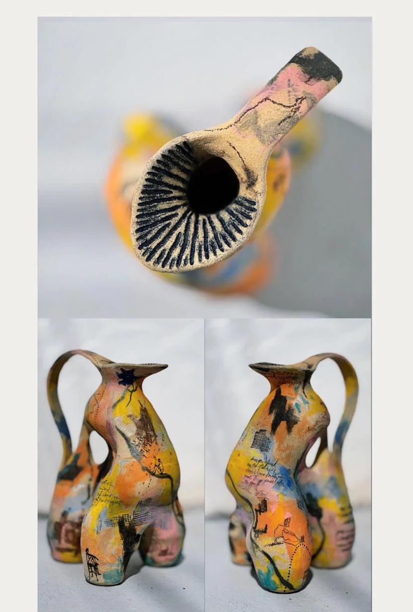 Abstract Vase